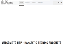 Tablet Screenshot of hbpshop.com